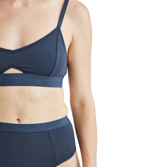 Richer Poorer Cutout Bralette Blue Nights - Picture 2 of 4